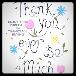 I wanted to take the time to say